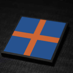 Tracking Markers - blue with cross (25)