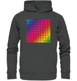UV Checker Map - Organic Fashion Hoodie