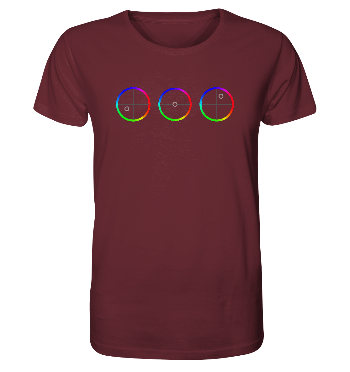 Color wheels - Organic Shirt - Image 3